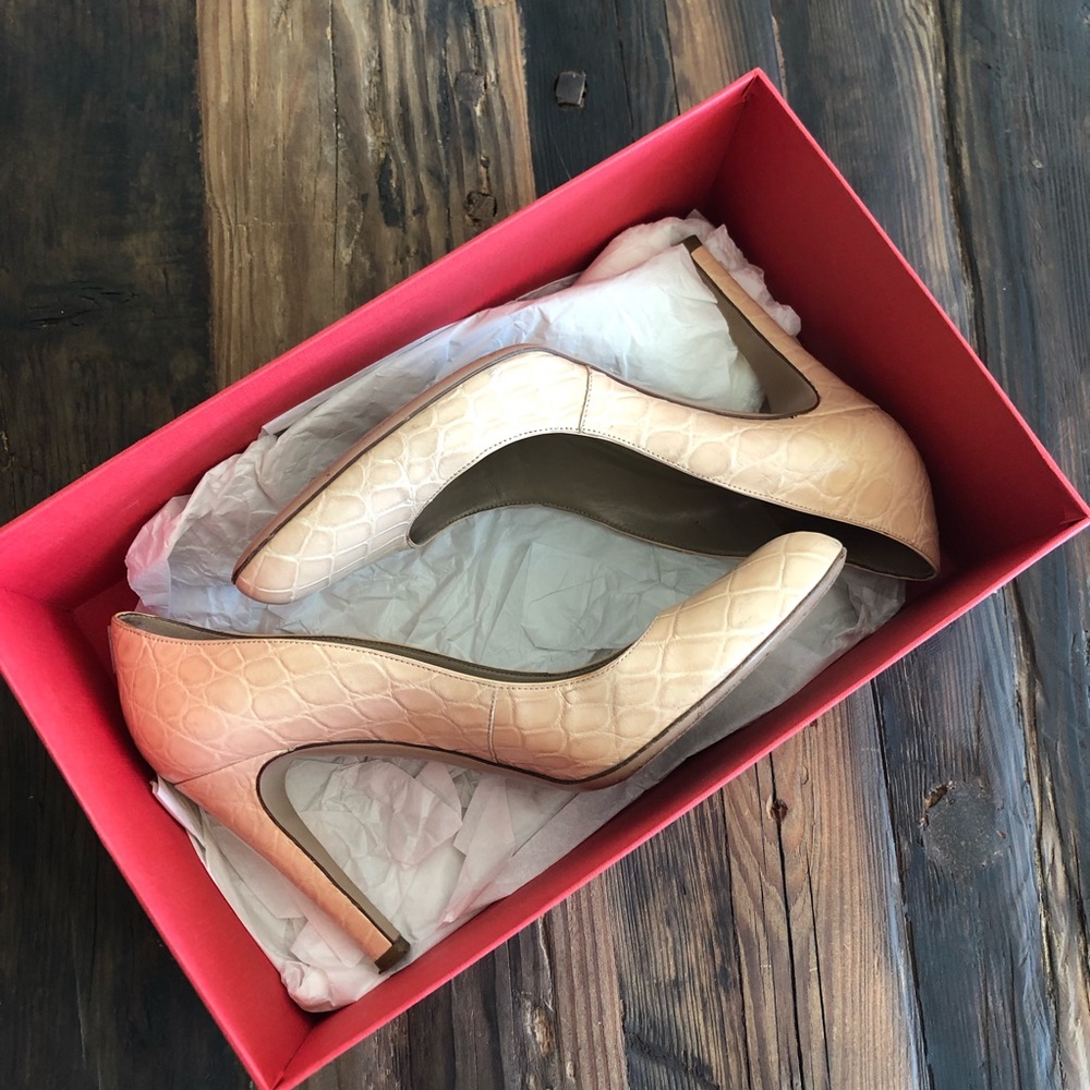 SUPER RARE Valentino Crocodile Pumps